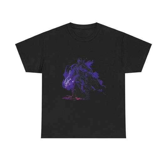 Stormcaller in the Fog D&D T-Shirt - Unisex Heavy Cotton Tee