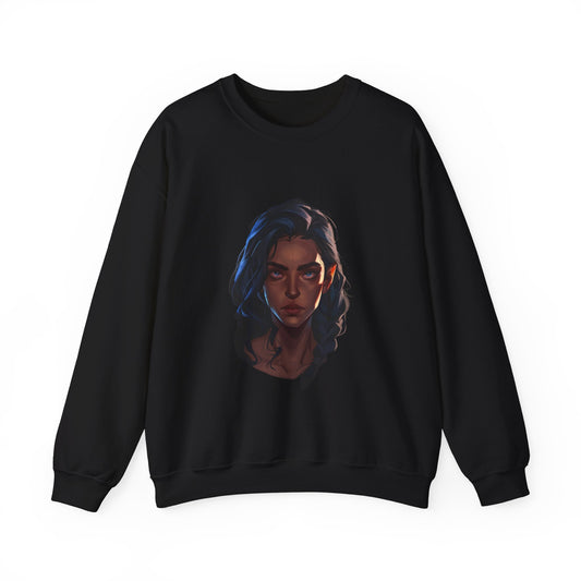 Serenity's Gaze D&D Crewneck Sweatshirt - Unisex Heavy Blend™