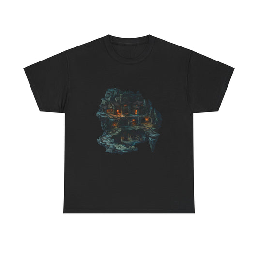 Mystic Moonlight Tavern D&D T-Shirt - Unisex Heavy Cotton Tee